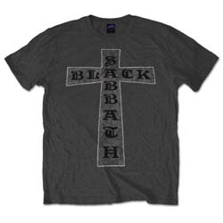 Black Sabbath Unisex T-Shirt: Cross