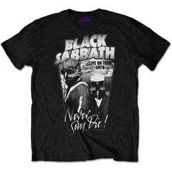 Black Sabbath Unisex T-Shirt: Never Say Die