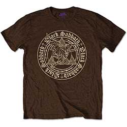 Black Sabbath Unisex T-Shirt: Henry Pyramid Emblem
