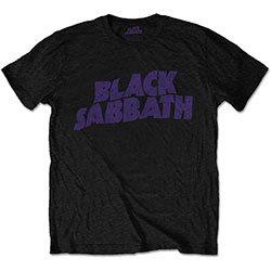Black Sabbath Unisex T-Shirt: Vintage Way Logo (Retail Pack)