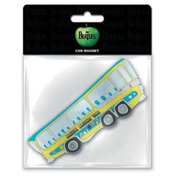 The Beatles Rubber Magnet: MMT Bus Car
