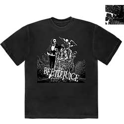 Warner Bros Unisex T-Shirt: Beetlejuice Grave Scene