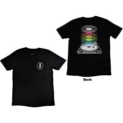 Calvin Harris Unisex T-Shirt: Record Back (Back Print & Ex-Tour)
