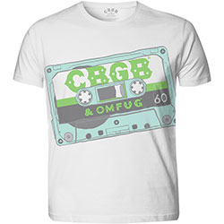 CBGB Unisex T-Shirt: Tape