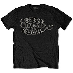 Creedence Clearwater Revival Unisex T-Shirt: Vintage Logo