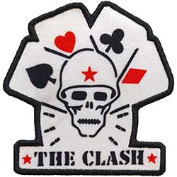 The Clash Standard Printed Patch: Cards
