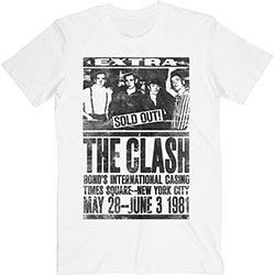 The Clash Unisex T-Shirt: Bond's 1981