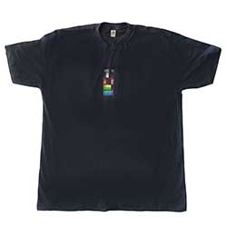 Coldplay Unisex T-Shirt: Coloured Squares (Ex Tour) (X-Large)