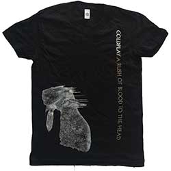 Coldplay Ladies T-Shirt: Rush Of Blood (Ex Tour)