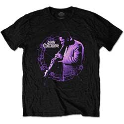John Coltrane Unisex T-Shirt: Circle Live