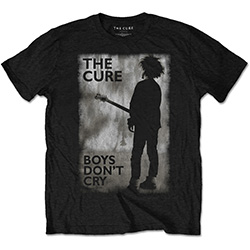 The Cure Unisex T-Shirt: Boys Don't Cry Black & White (Plus Sizes)