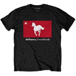 Deftones Unisex T-Shirt: Star & Pony