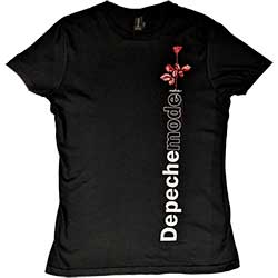 Depeche Mode Ladies T-Shirt: Violator Side Rose
