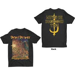 DevilDriver Unisex T-Shirt: Borrowed (Back Print)
