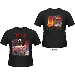 Dio Unisex T-Shirt: Dream Evil (Back Print)