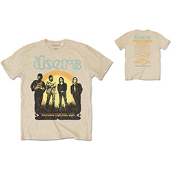 The Doors Unisex T-Shirt: 1968 Tour (Back Print)