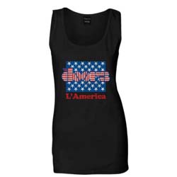 The Doors Ladies Vest T-Shirt: L'America