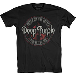 Deep Purple Unisex T-Shirt: Smoke Circle