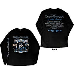 Dream Theater Unisex Long Sleeve T-Shirt: Band Photo TOTW Tour 2022 (Back Print & Ex-Tour)