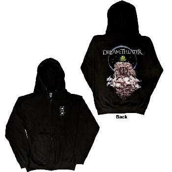 Dream Theater Unisex Zipped Hoodie: Top Of The World Tour 2022 (Back Print & Ex-Tour) (Small)