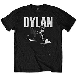 Bob Dylan Unisex T-Shirt: At Piano