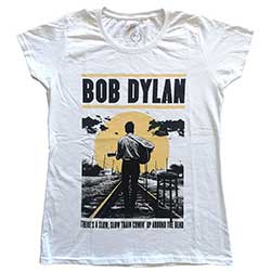 Bob Dylan Ladies T-Shirt: Slow Train