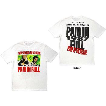 Eric B. & Rakim Unisex T-Shirt: Pump Up The Volume (Back Print)