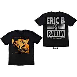 Eric B. & Rakim Unisex T-Shirt: Let The Rhythm Begin (Back Print)