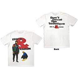 Eric B. & Rakim Unisex T-Shirt: Don't Sweat (Back Print)