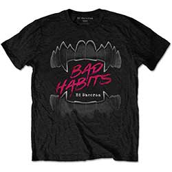 Ed Sheeran Unisex T-Shirt: Bad Habits