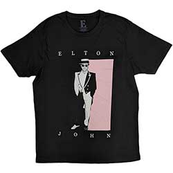 Elton John Unisex T-Shirt: Tux Photo