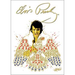 Elvis Presley Postcard: American Eagle (Standard)