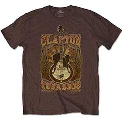 Eric Clapton Unisex T-Shirt: Tour 2008