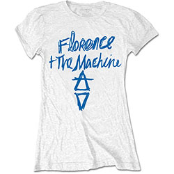 Florence & The Machine Ladies T-Shirt: Hand Drawn Logo