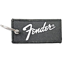 Fender Keychain: Logo (Double Sided Patch)