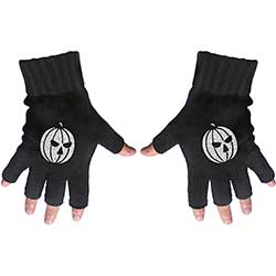 Helloween Unisex Fingerless Gloves: Pumpkin