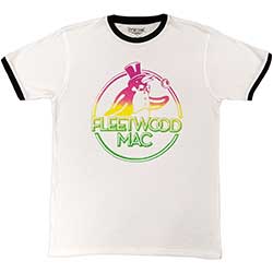 Fleetwood Mac Unisex Ringer T-Shirt: Penguin