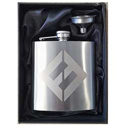 Foo Fighters Drinks Flask: Logo (Ex-Tour)