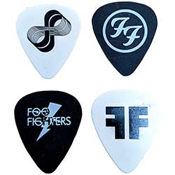 Foo Fighters Plectrum Pack: Mono Logos (Ex-Tour)