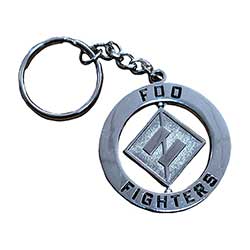 Foo Fighters Keychain: Concrete & Gold (Spinner) (Ex-Tour)