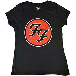 Foo Fighters Ladies T-Shirt: FF Logo