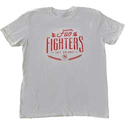 Foo Fighters Unisex T-Shirt: 100% Organic