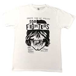 Foo Fighters Unisex T-Shirt: Roxy Flyer