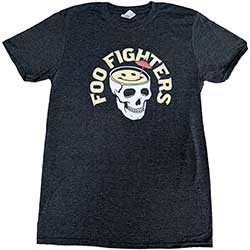 Foo Fighters Unisex T-Shirt: Skull Cocktail (Ex-Tour)