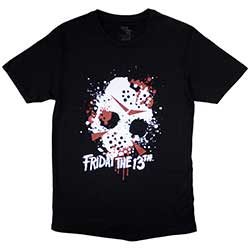 Friday the 13th Unisex T-Shirt: Jason Blood Splat