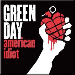 Green Day Fridge Magnet: American Idiot