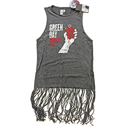 Green Day Ladies Tassel Dress: American Idiot Vintage