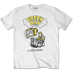 Green Day Unisex T-Shirt: Longview Doodle