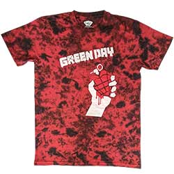 Green Day Unisex T-Shirt: American Idiot (Wash Collection)
