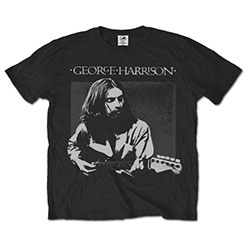George Harrison Unisex T-Shirt: Live Portrait